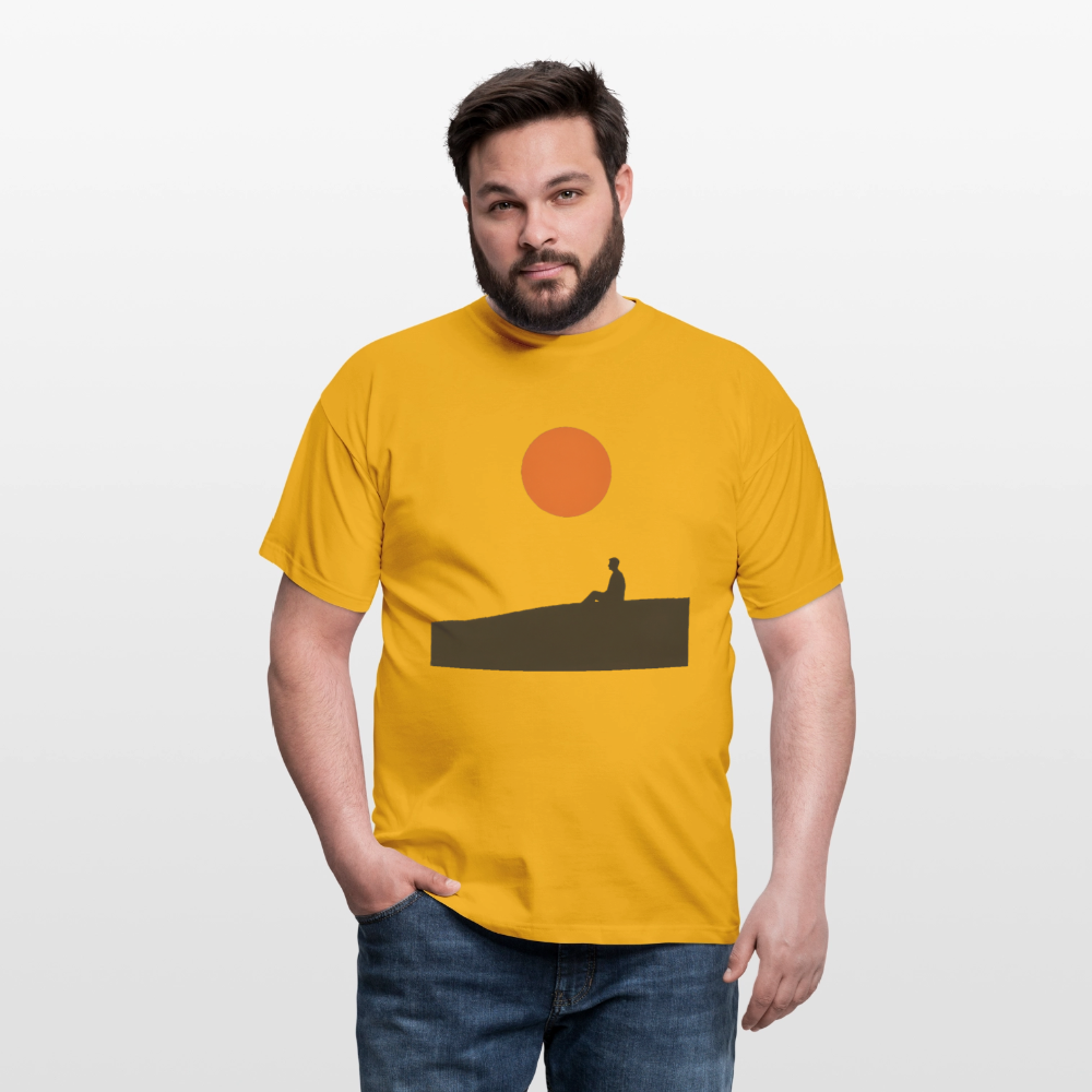 Under the sun, T-shirt unisex - gul