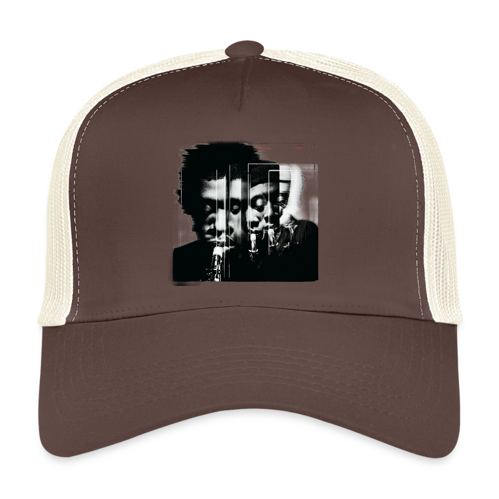 Between Breaths, Trucker Cap - brun/beige