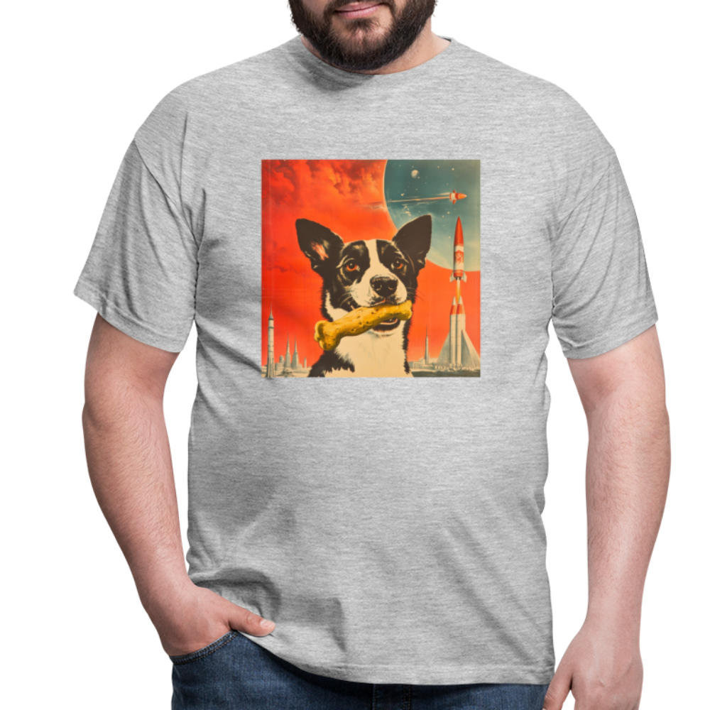 Stjärnorna Nära, T-shirt herr - gråmelerad