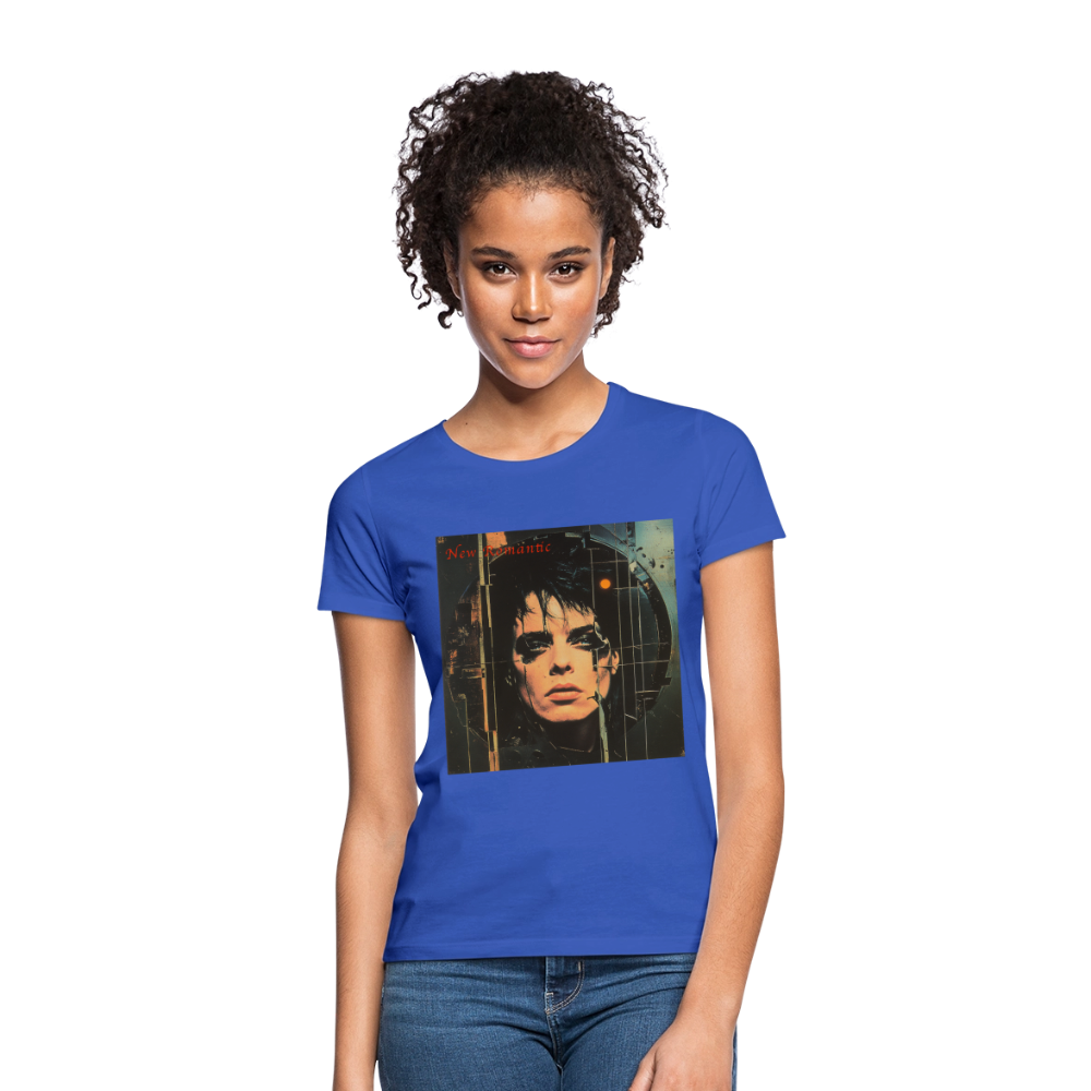 New Romance, T-shirt dam - royalblå