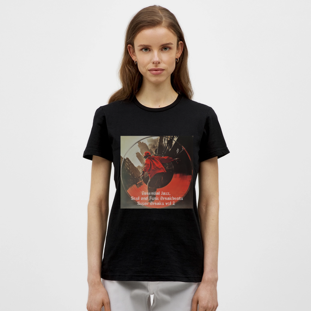 Super Breaks vol 2, T-shirt dam - svart