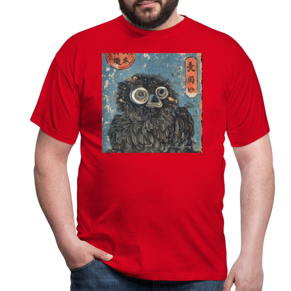 Denimiko, T-shirt herr - röd