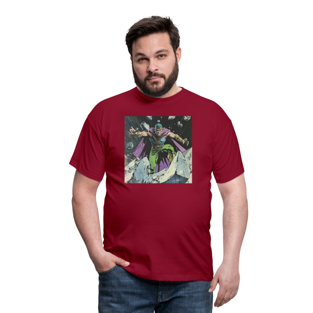 Granitus, T-shirt herr - tegelröd