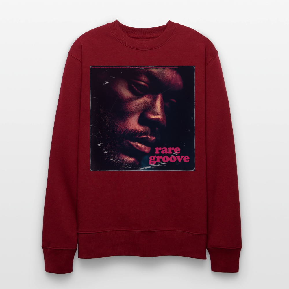Groove Dust, Ekologisk sweatshirt CHANGER unisex från Stanley/Stella - vinröd