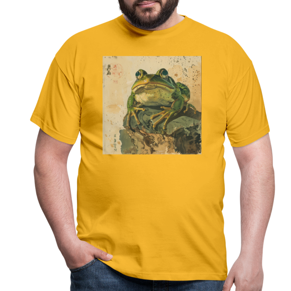 Grodan i Skymningen, T-shirt herr - gul
