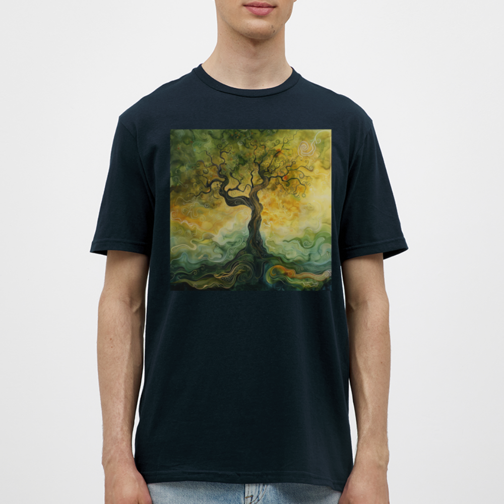 Trädets visdom, T-shirt herr - marinblå