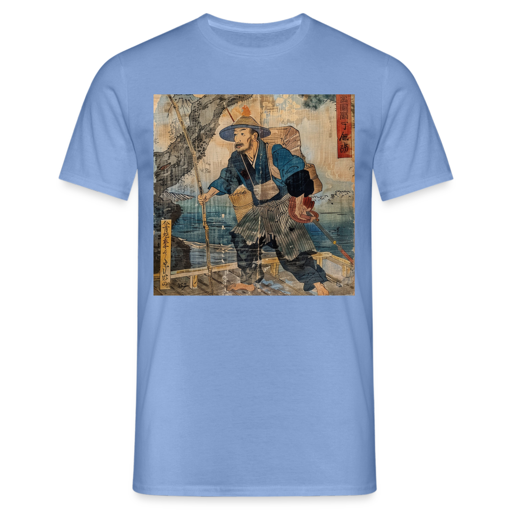 Fiskaren som bytte karriär, T-shirt herr - carolina blue
