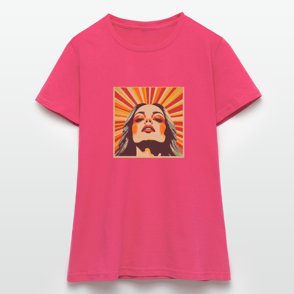Sun Girl, T-shirt dam - azalea