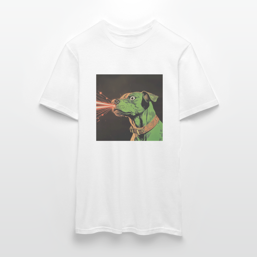 Strålhunden, T-shirt herr - vit