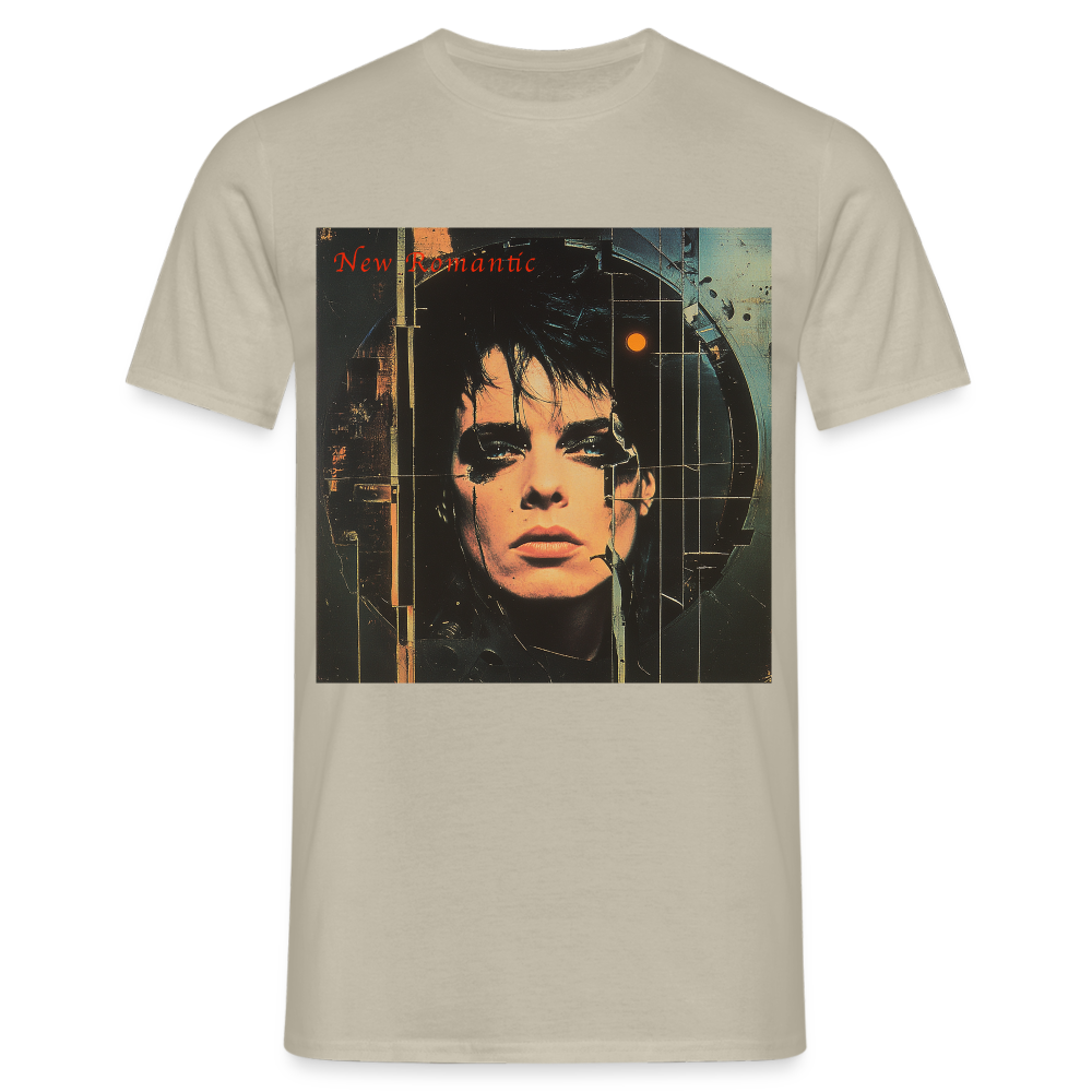 New Romance, T-shirt herr - sandbeige