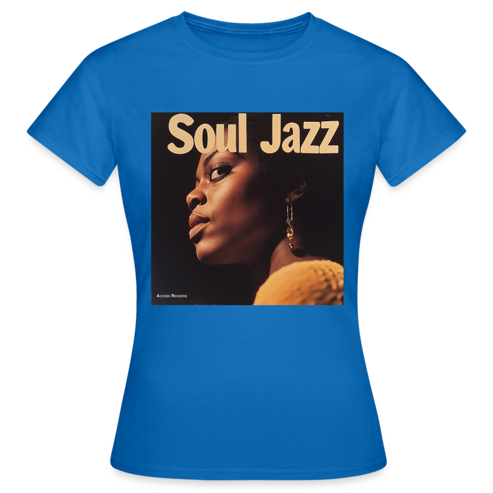 Acceso's Soul Groove: Jazz with a Beat, T-shirt dam - royalblå