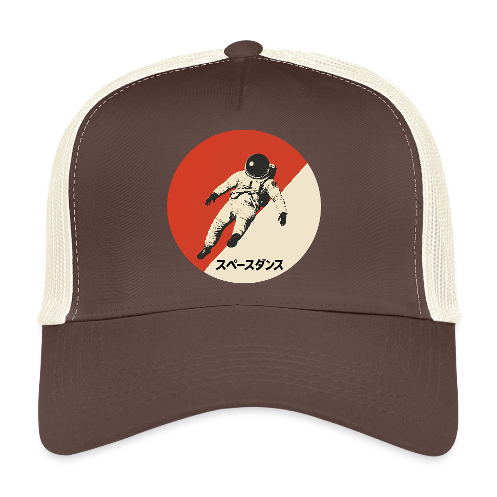 Space Dance, Trucker Cap - brun/beige