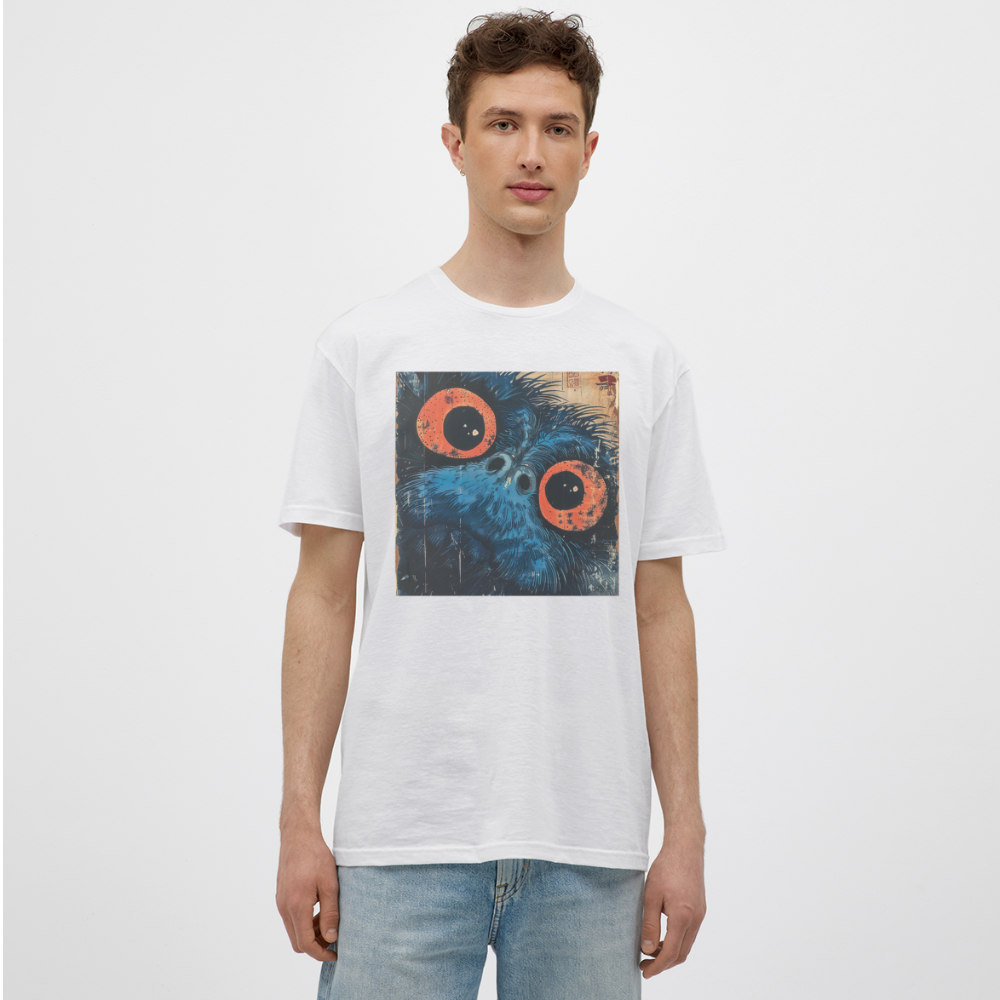 Den blå vännen, T-shirt herr - vit