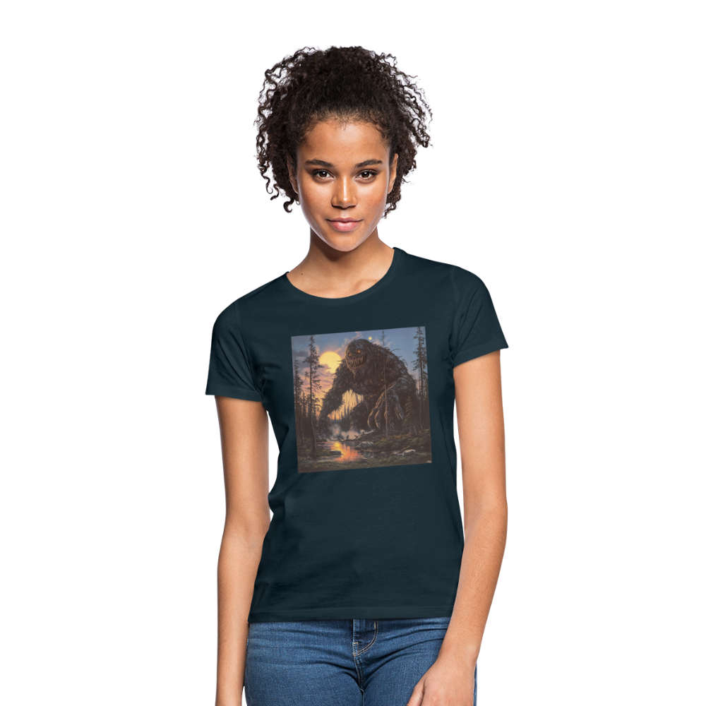 I Skuggorna av Värmland, T-shirt dam - marinblå