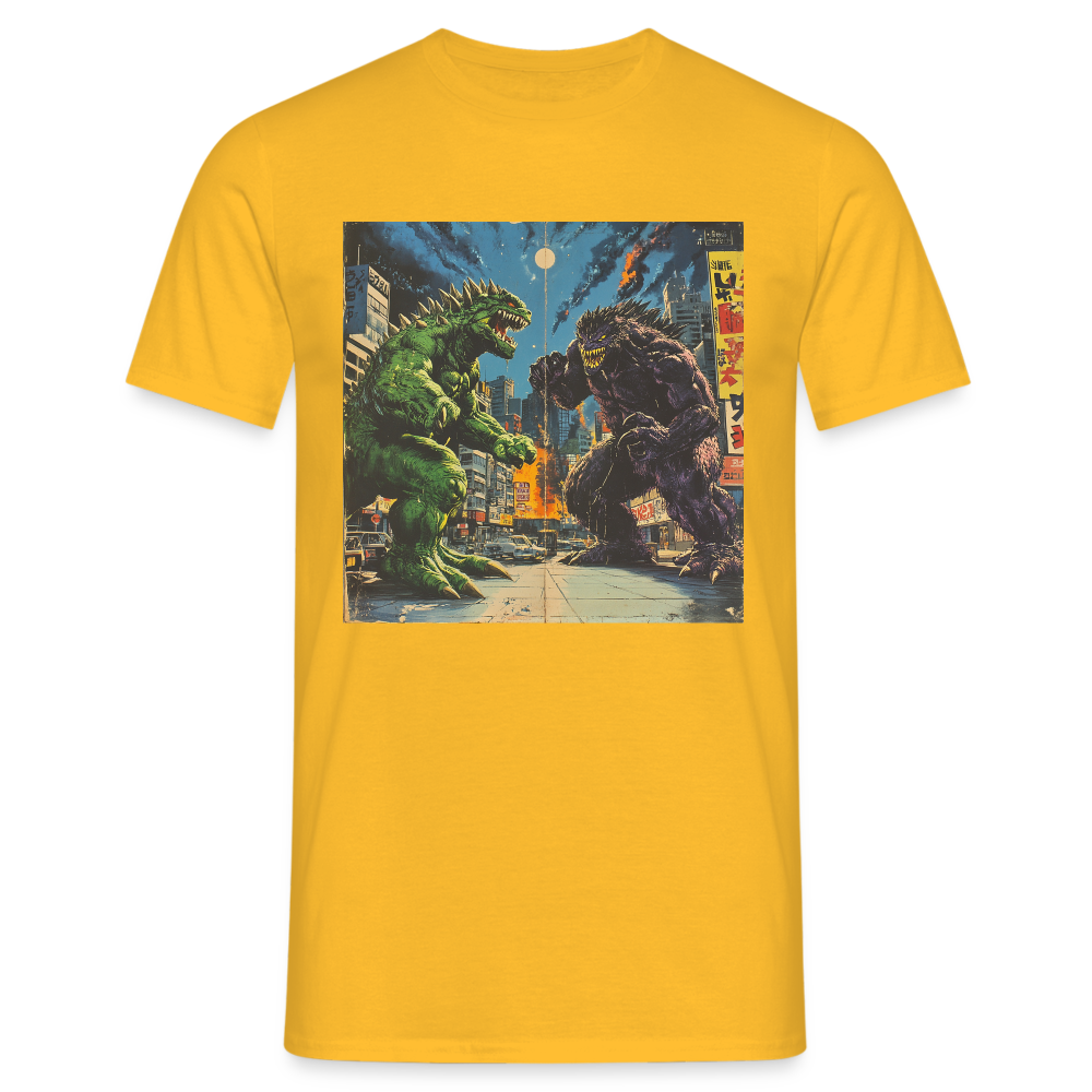 Kampen vid Solnedgången, T-shirt herr - gul