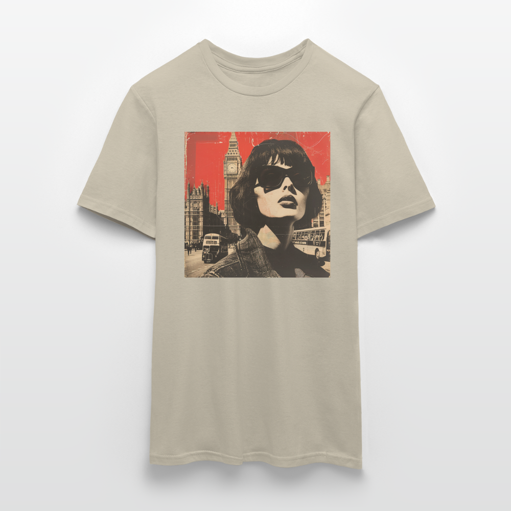 T-shirt herr - sandbeige