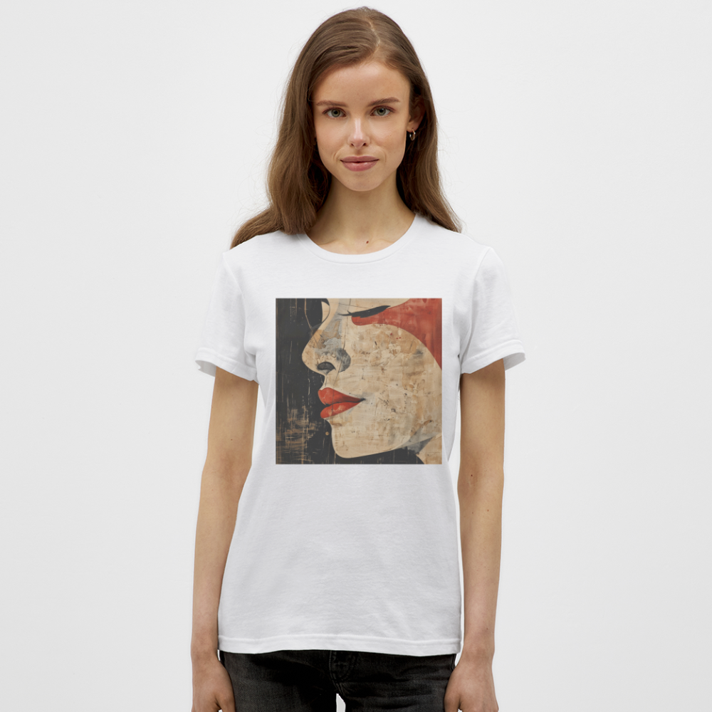 Doften av körsbärsblomning, T-shirt dam - vit