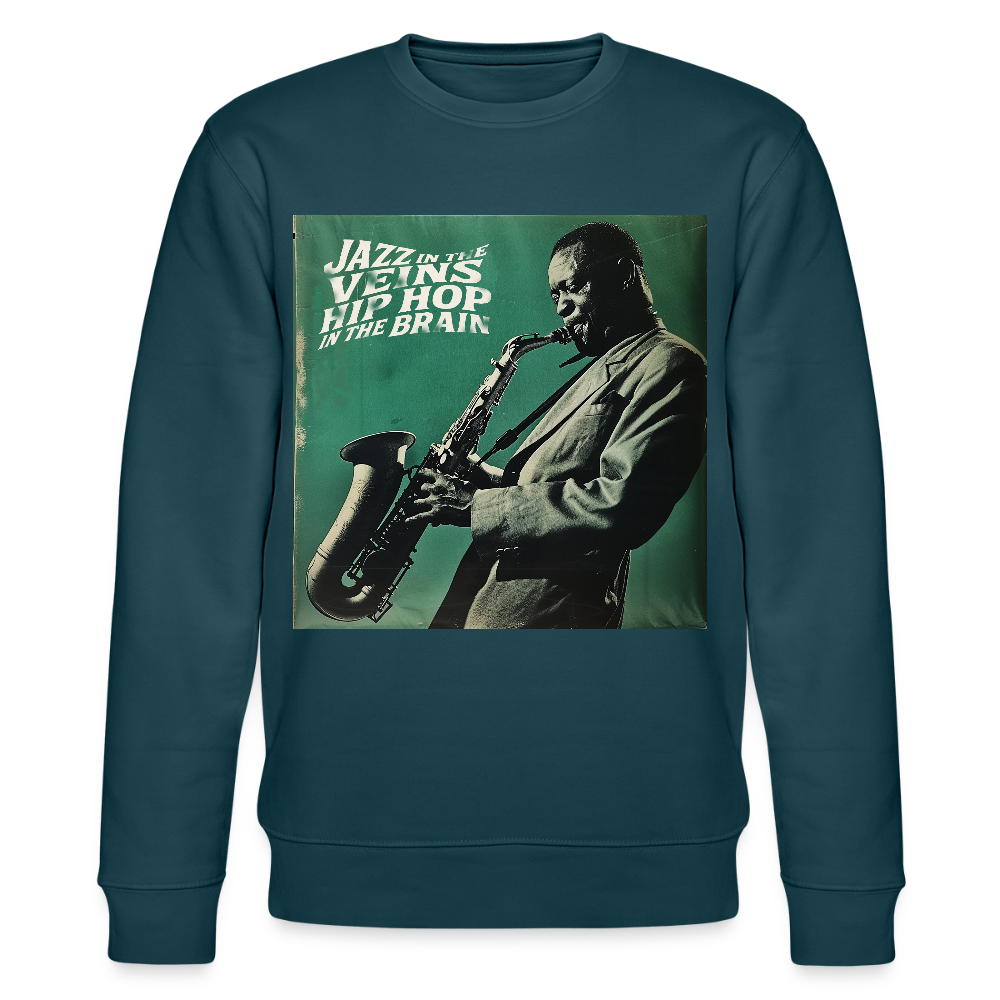 Groove in the Mind, Ekologisk sweatshirt CHANGER unisex från Stanley/Stella - mörk petrol