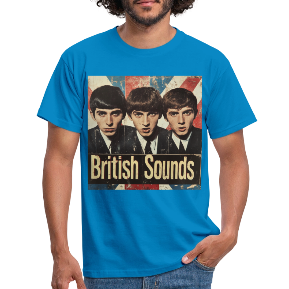 British sounds 1965, T-shirt herr - kungsblå