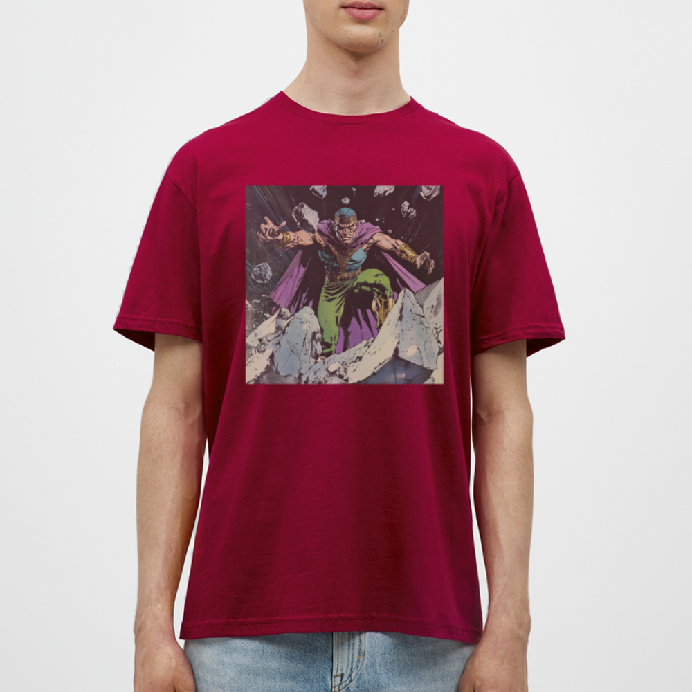 Granitus, T-shirt herr - tegelröd