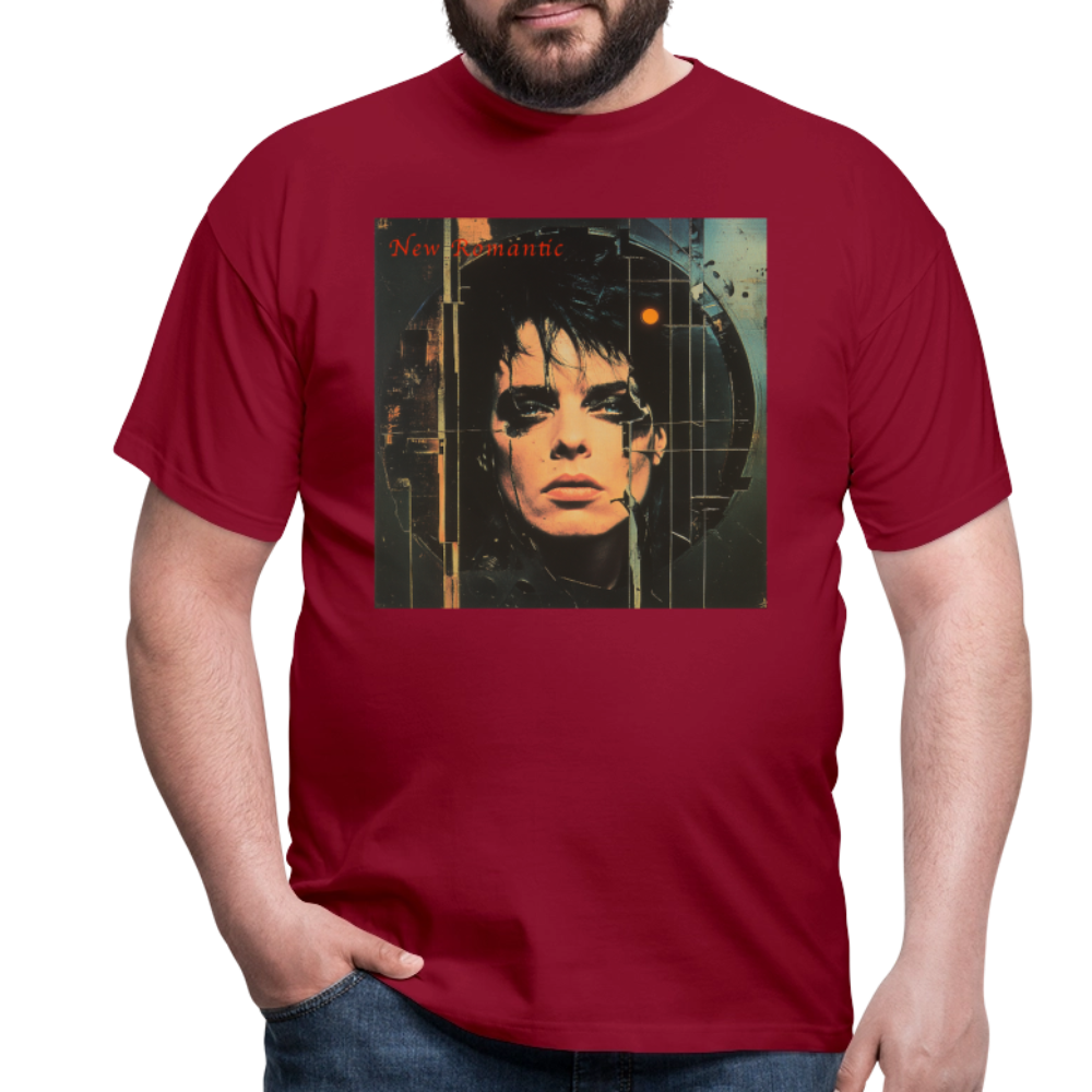 New Romance, T-shirt herr - tegelröd