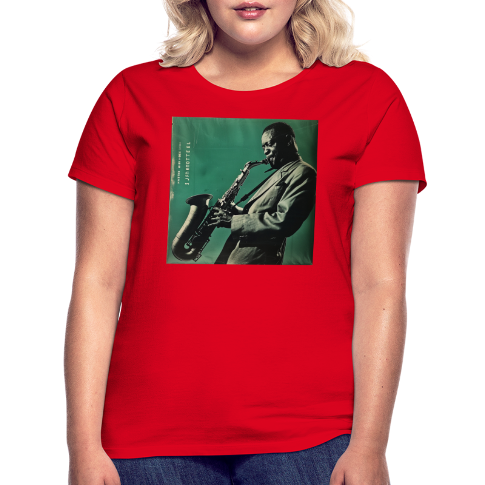 Nattens Toner i New York, T-shirt dam - röd