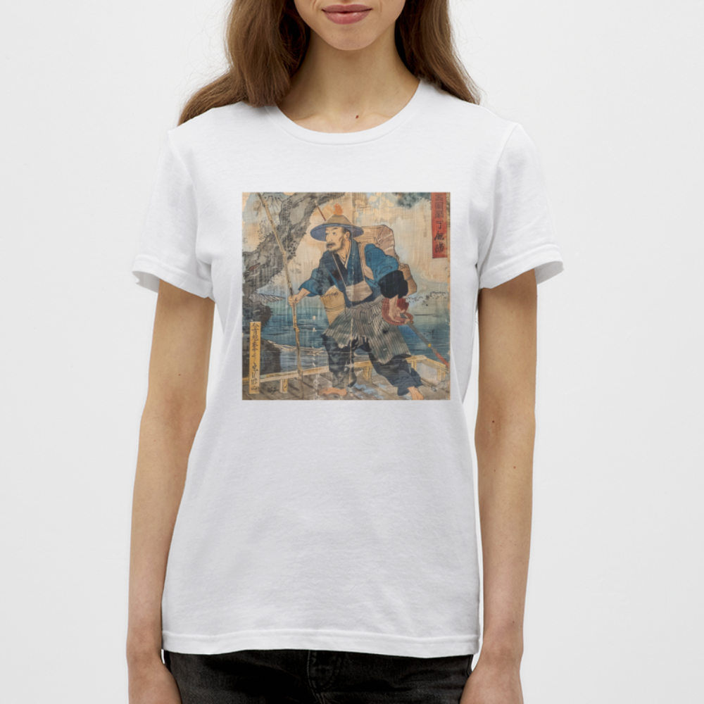 Fiskaren som bytte karriär, T-shirt dam - vit