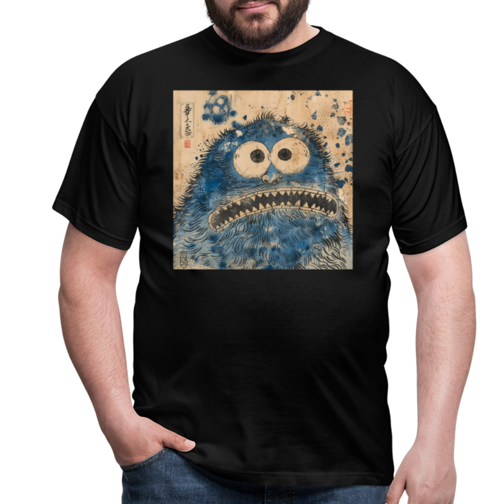 Uramiko ramlar i floden, T-shirt herr - svart