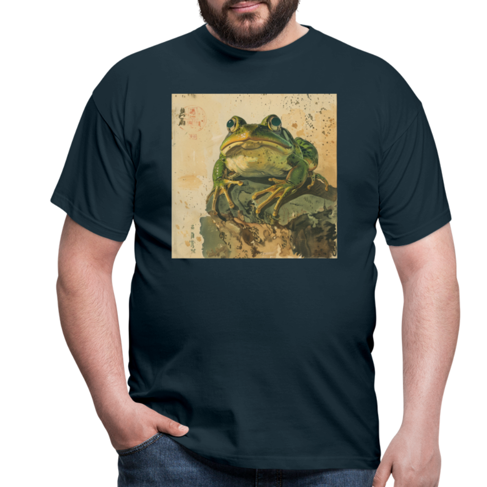Grodan i Skymningen, T-shirt herr - marinblå