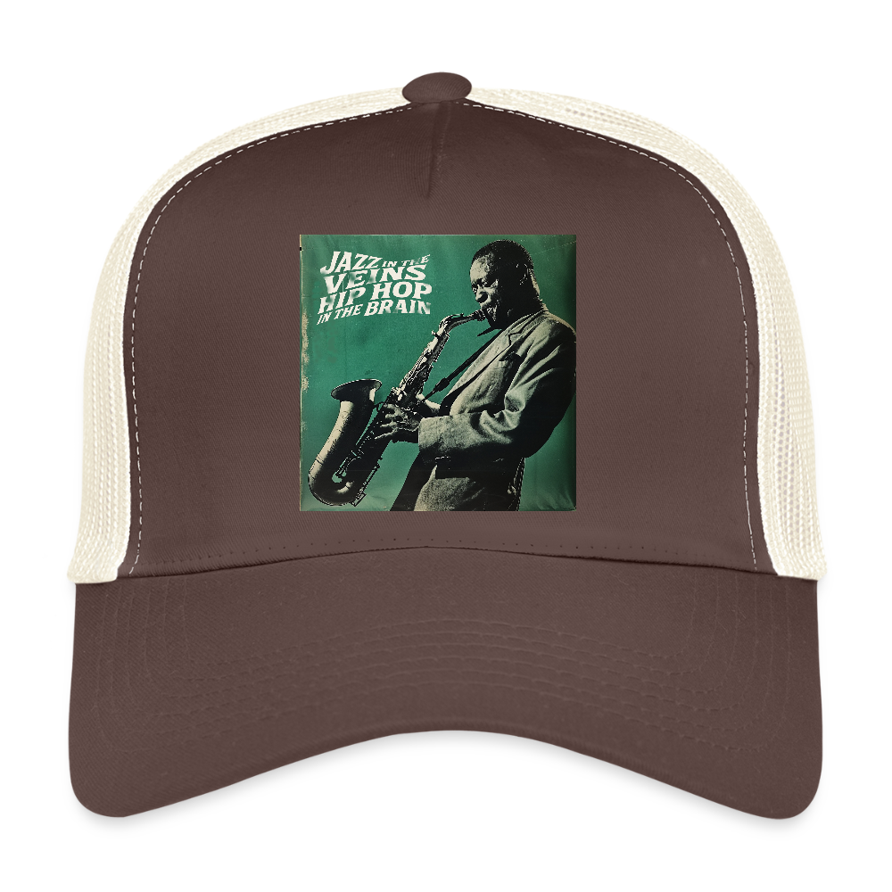 Groove in the Mind, Trucker Cap - brun/beige