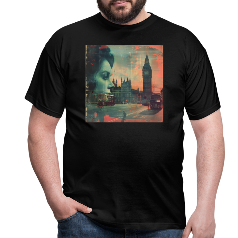 The Beat of London, T-shirt herr - svart