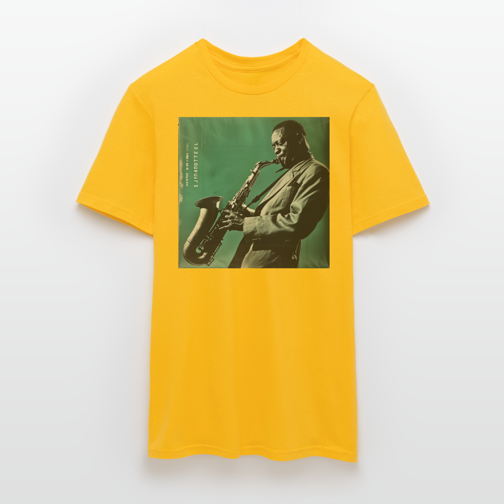Nattens Toner i New York, T-shirt herr - gul
