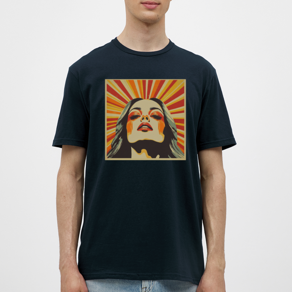 Dagens Första Strålar, T-shirt herr - marinblå