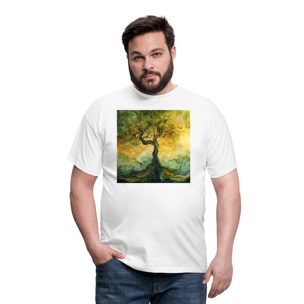 Trädets visdom, T-shirt herr - vit