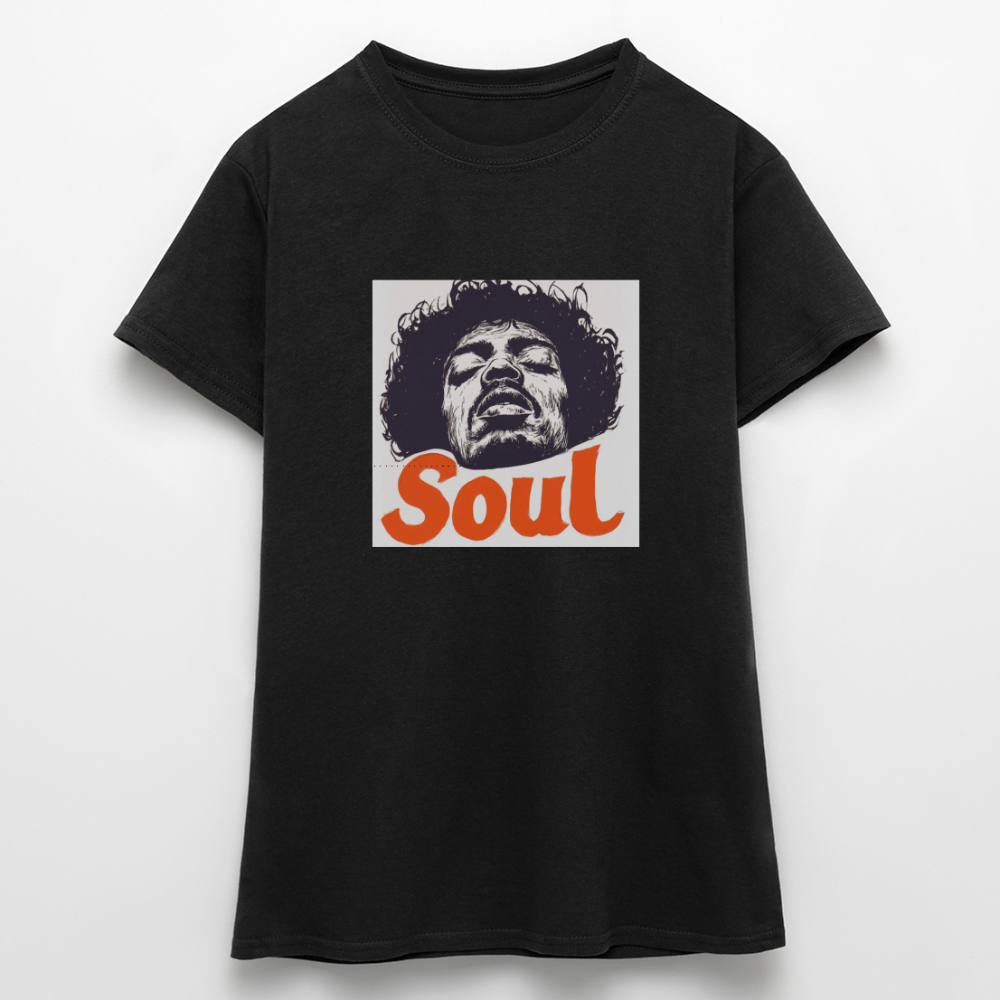 Soul, T-shirt dam - svart