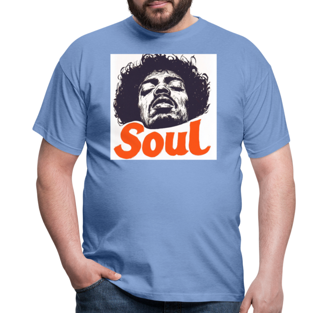 Kärlek, frihet och rättvisa, T-shirt herr - carolina blue