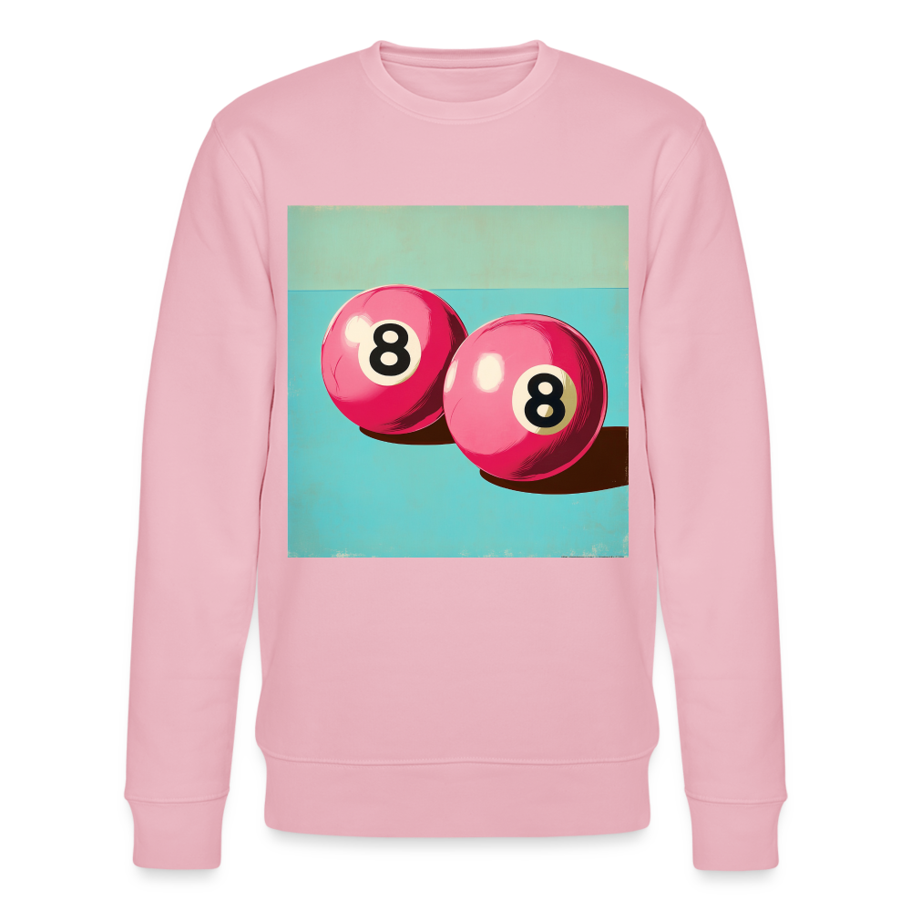 Rosa Rivaler, Ekologisk sweatshirt CHANGER unisex från Stanley/Stella - ljusrosa