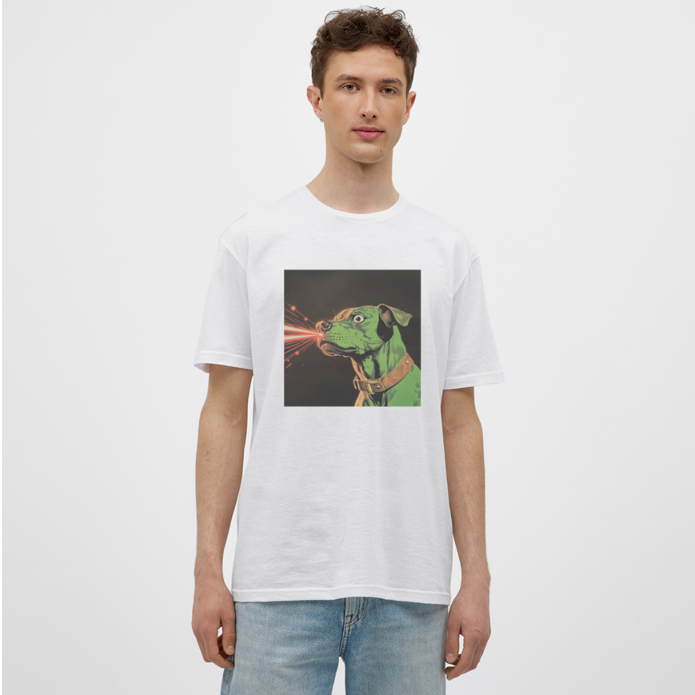 Strålhunden, T-shirt herr - vit