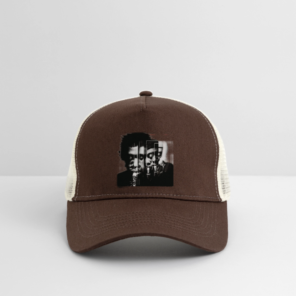 Between Breaths, Trucker Cap - brun/beige
