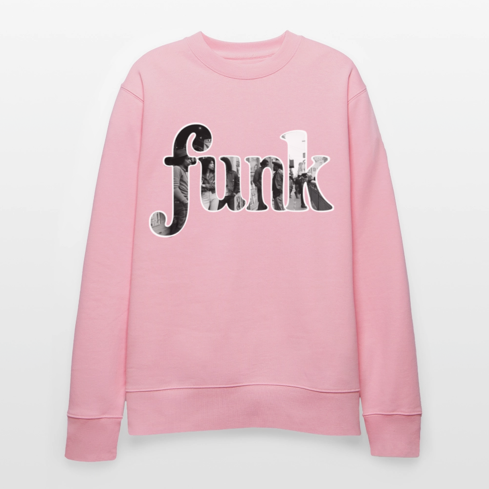 Funk Vibes, Ekologisk sweatshirt CHANGER unisex från Stanley/Stella - ljusrosa