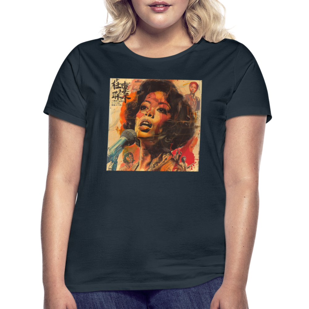 Soundtrack, Soul Undercover, T-shirt dam - marinblå