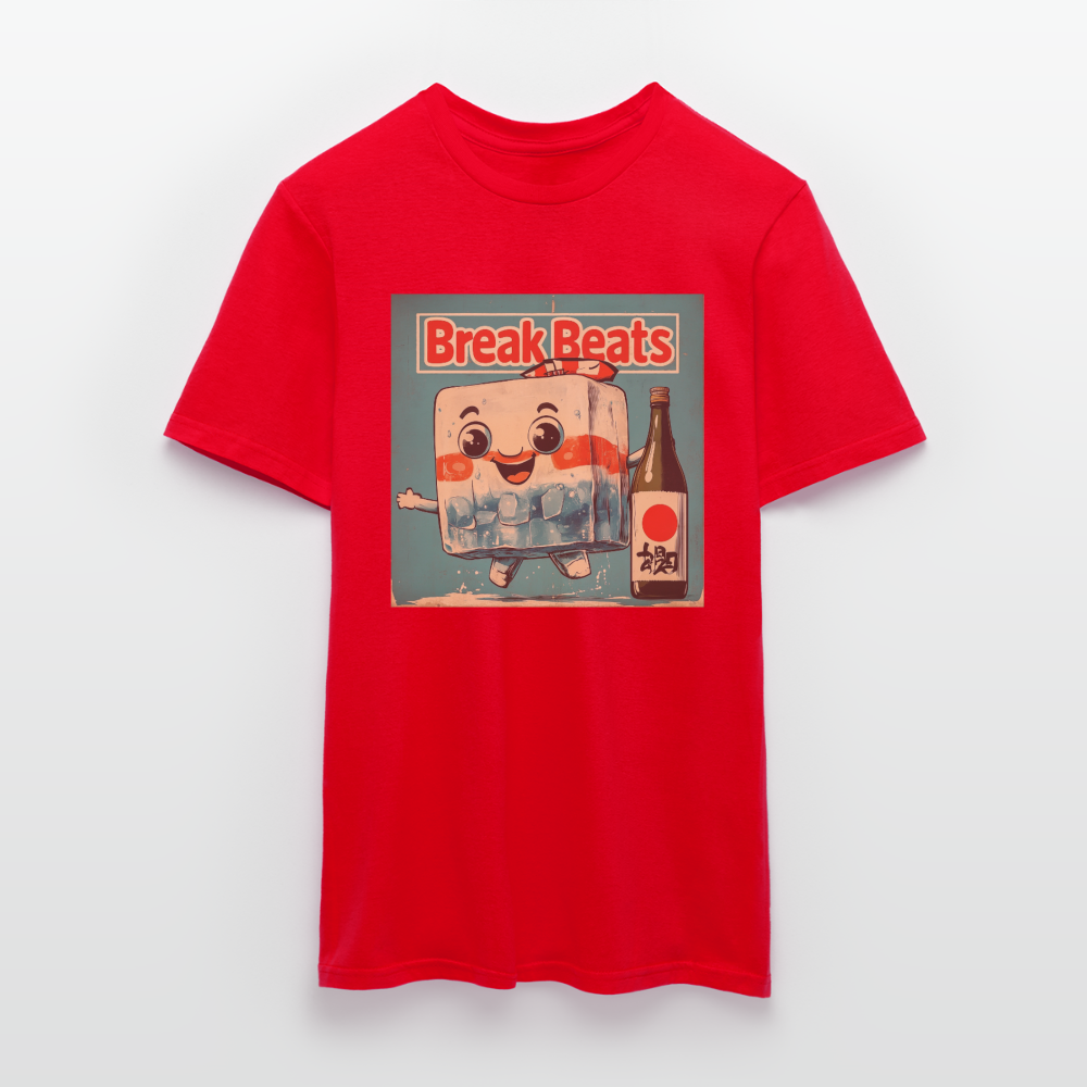 Nippon Break Beats, T-shirt herr - röd