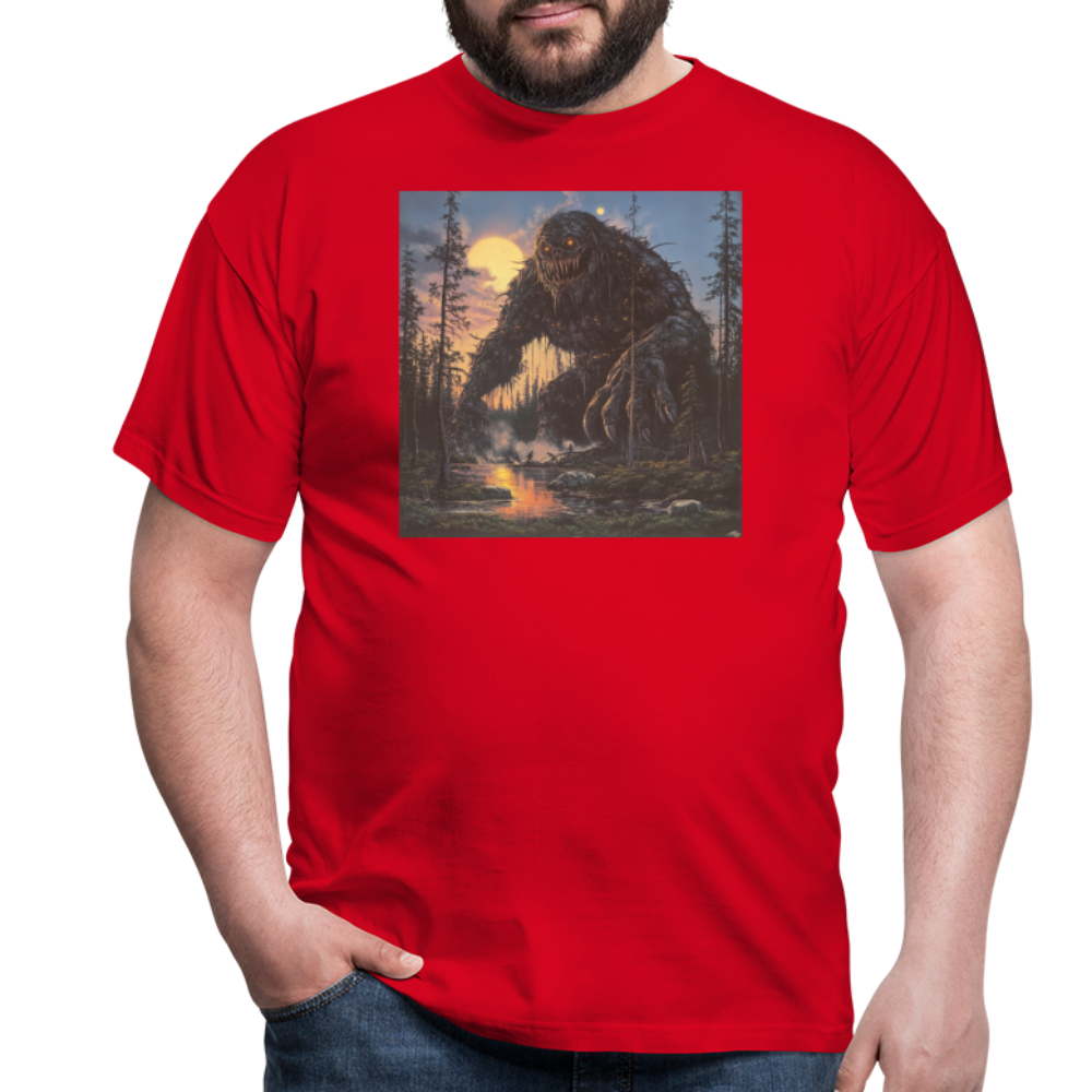 I Skuggorna av Värmland, T-shirt herr - röd