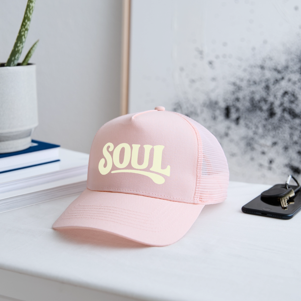 All About Soul, Trucker Cap - ljusrosa