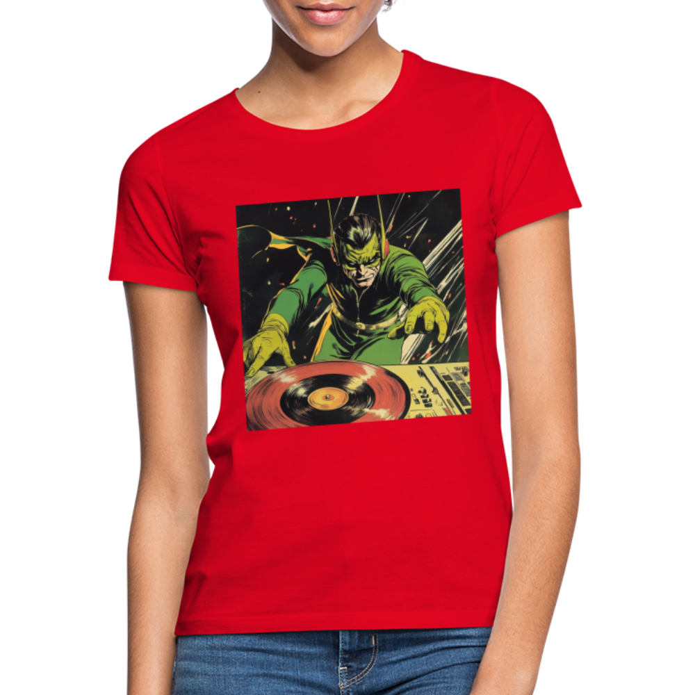Vibe Venom, T-shirt dam - röd