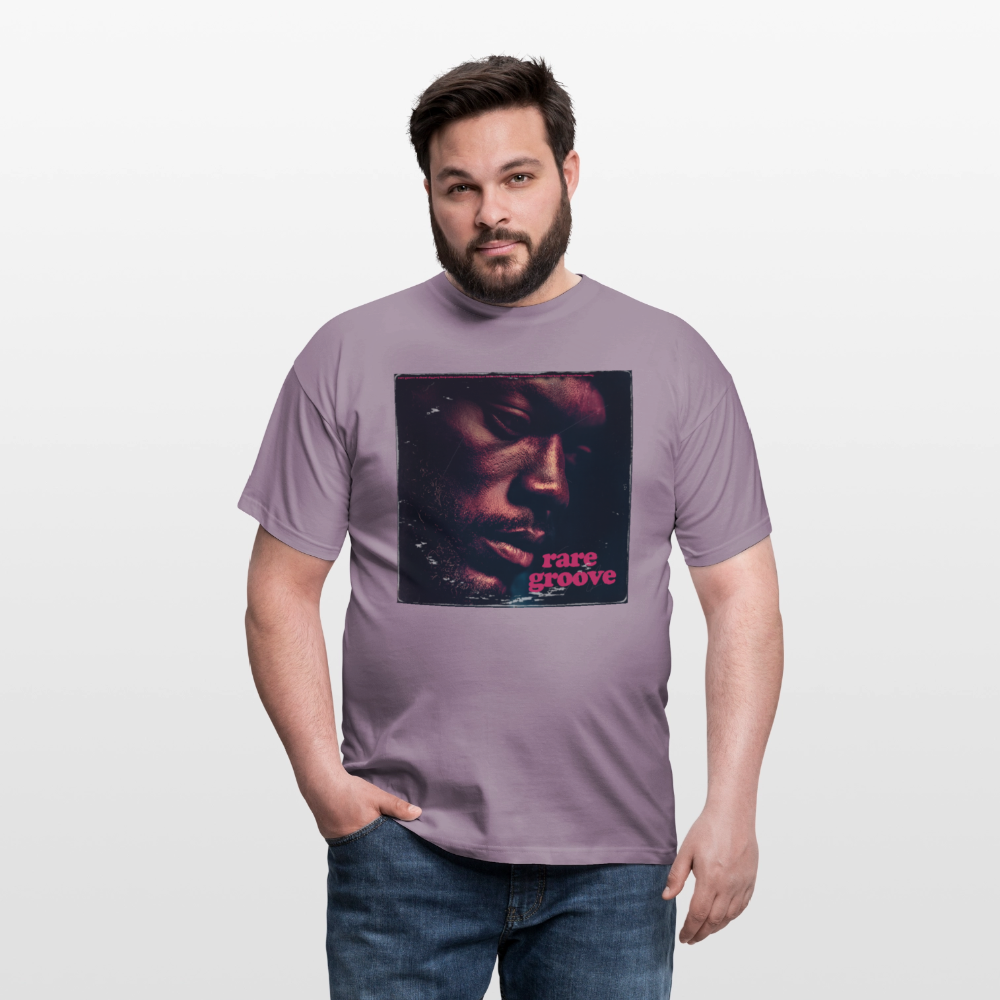 Groove Rare, T-shirt unisex - lilagrå