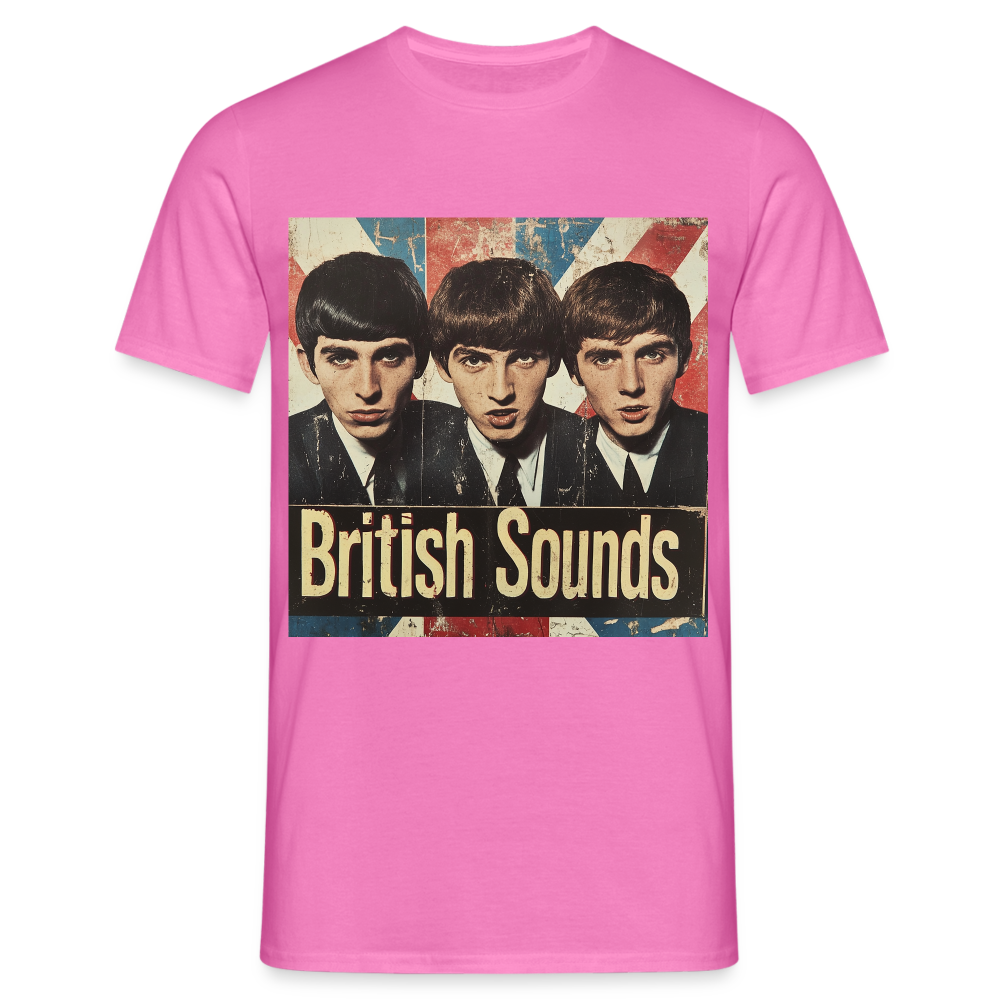 British sounds 1965, T-shirt herr - rosa