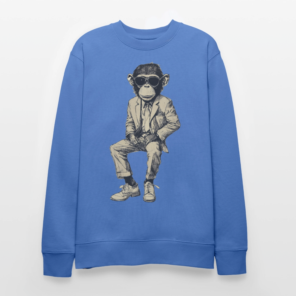 Mod Monkey, Ekologisk sweatshirt CHANGER unisex från Stanley/Stella - blå