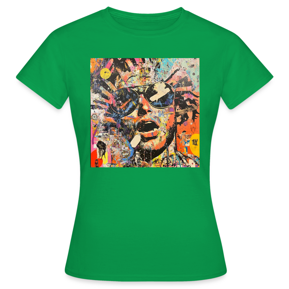 Cosmic Soul Groove, T-shirt dam - kellygrön