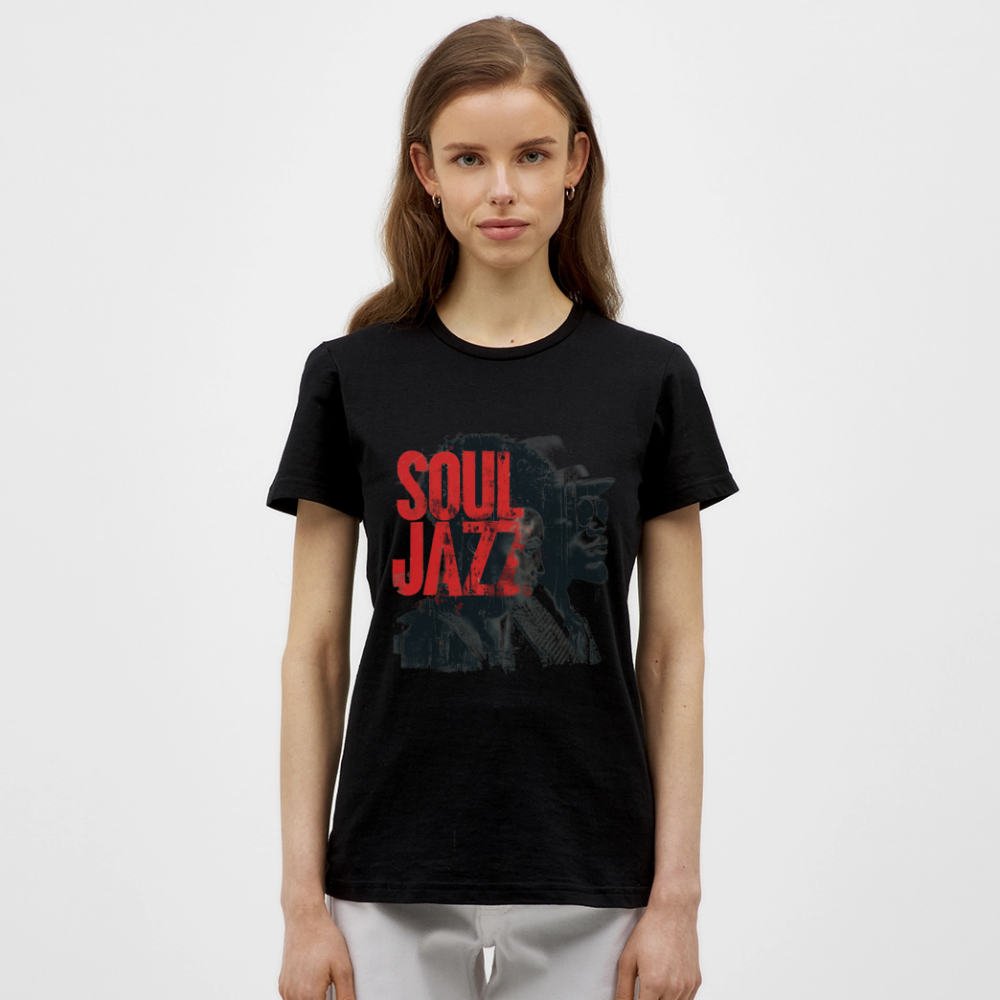 The Essence of Soul Jazz, T-shirt dam - svart